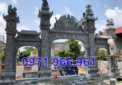 453 mẫu cổng đá tự nhiên đẹp bán hòa bình - nghĩa trang nhà mồ