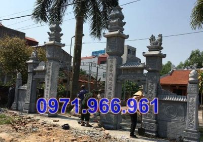 456 mẫu cổng đá đẹp bán lạng sơn - tam quan tứ trụ