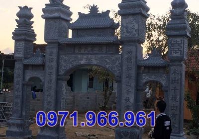 545 mẫu cổng đá đẹp bán hà giang - tam quan tứ trụ