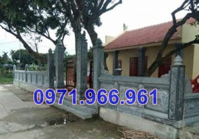 6708 mẫu cổng đá đẹp bán quảng ngãi - tam quan tứ trụ