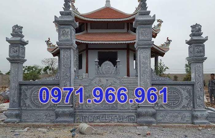 808 mẫu cổng đá đẹp bán thừa thiên huế - tam quan tứ trụ