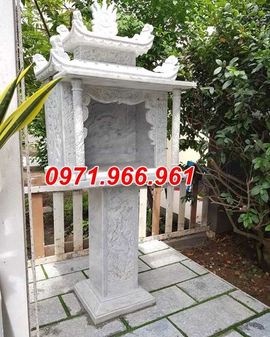 337 mẫu cây hương thờ đá trắng đẹp bán nghệ an