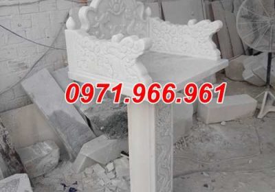 338 mẫu cây hương thờ đá trắng đẹp bán thanh hóa