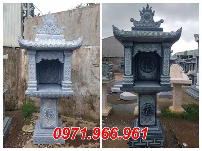 346 mẫu cây hương thờ đá xanh đẹp bán thái nguyên