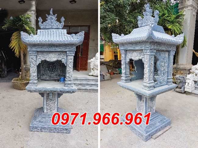 350 mẫu cây hương thờ đá xanh đẹp bán hà nam